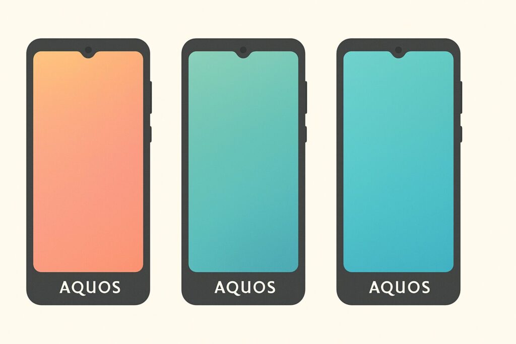 AQUOSのスマホ