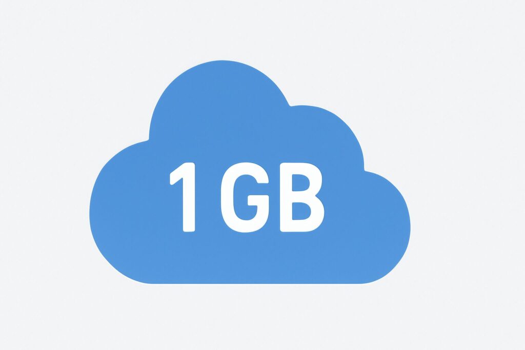 1GBのイラスト